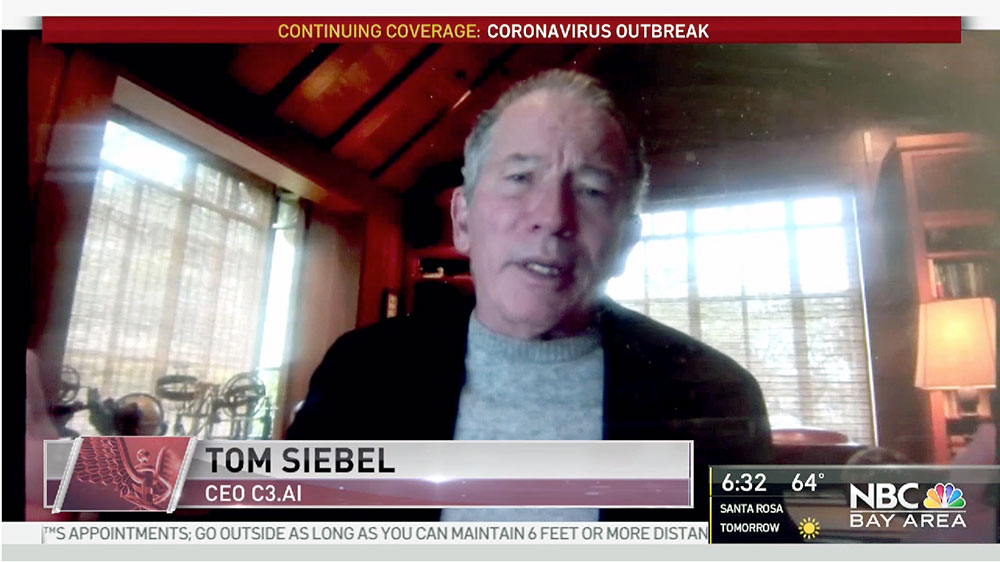 Tom Siebel on NBC Bay Area